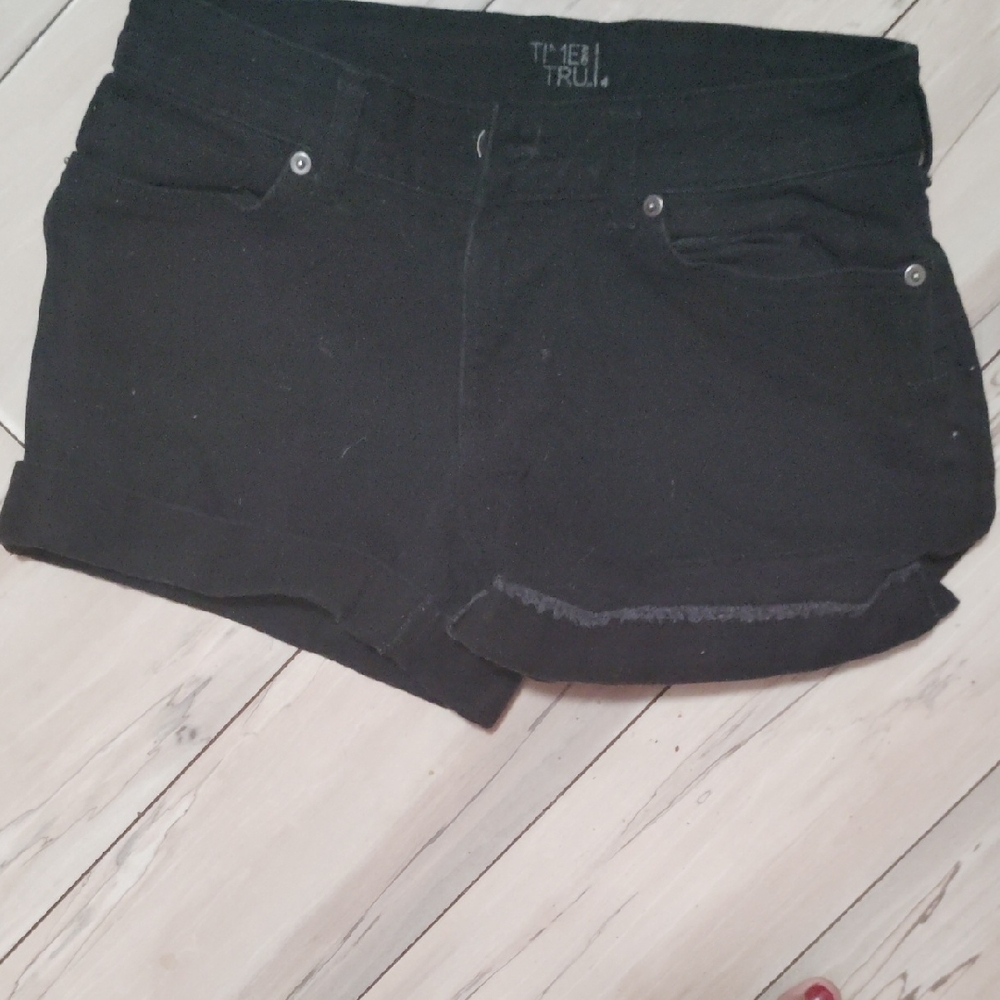 Time and Tru Women's Dark Jean Shorts